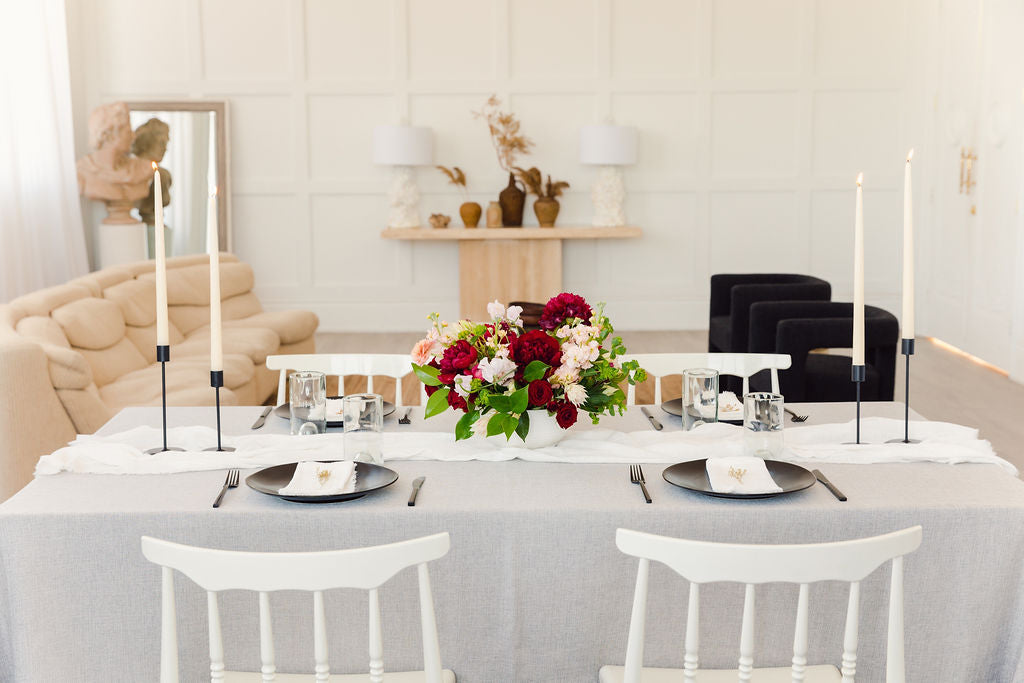 Instructions on how to set your table at home
