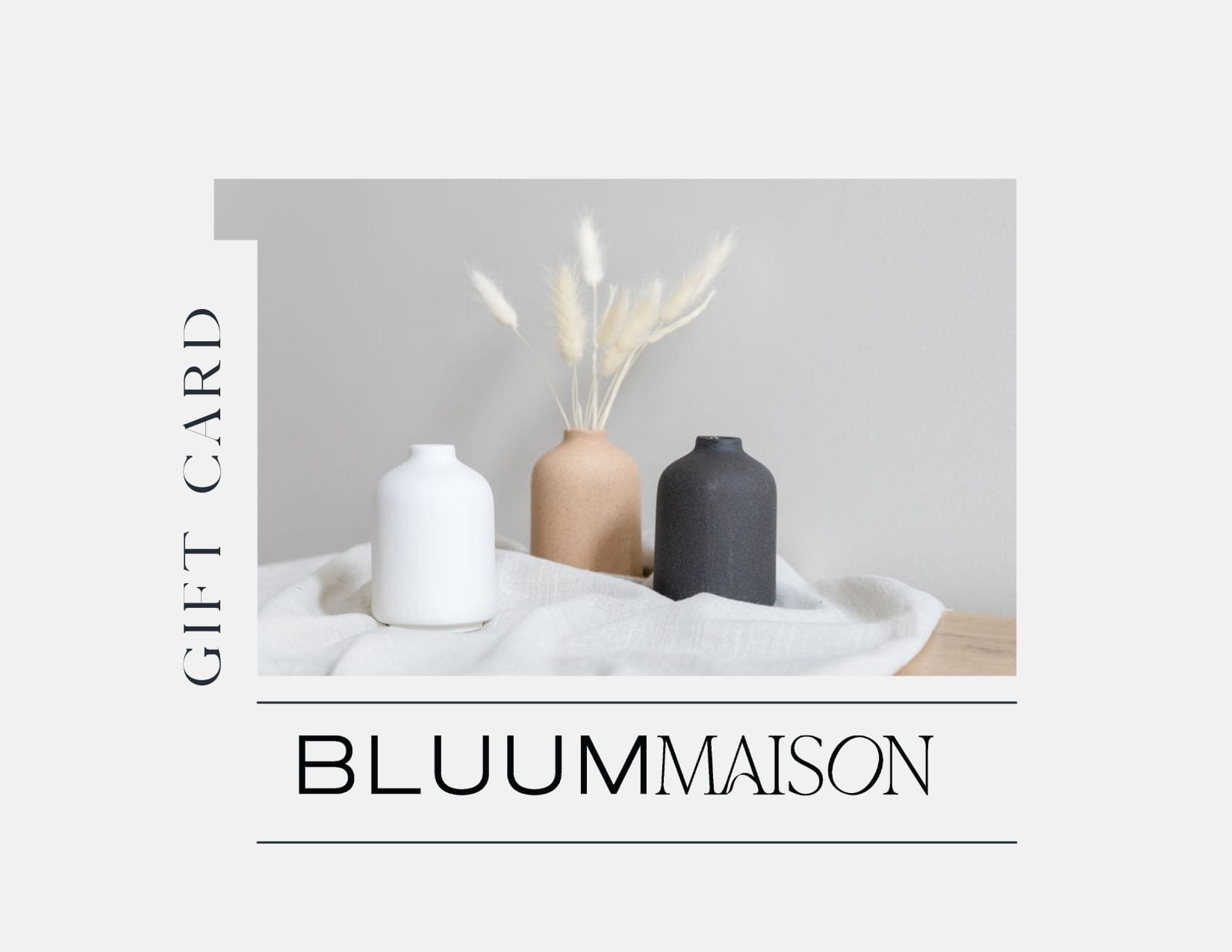 Gift Cards Bluum Maison Gift Card For home table settings and home decor or dinner party