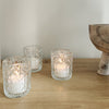 Etched Glass Votive